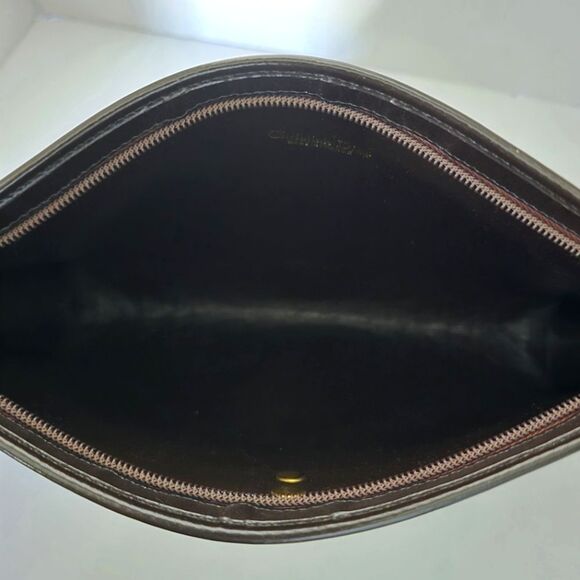 Authentic Christian Dior Trotter Brown Canvas Shoulder Bag - Picture 9 of 10